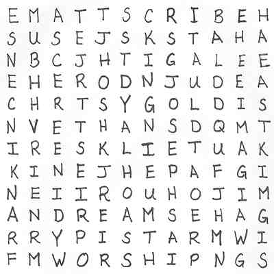 Wise Men Word Search!