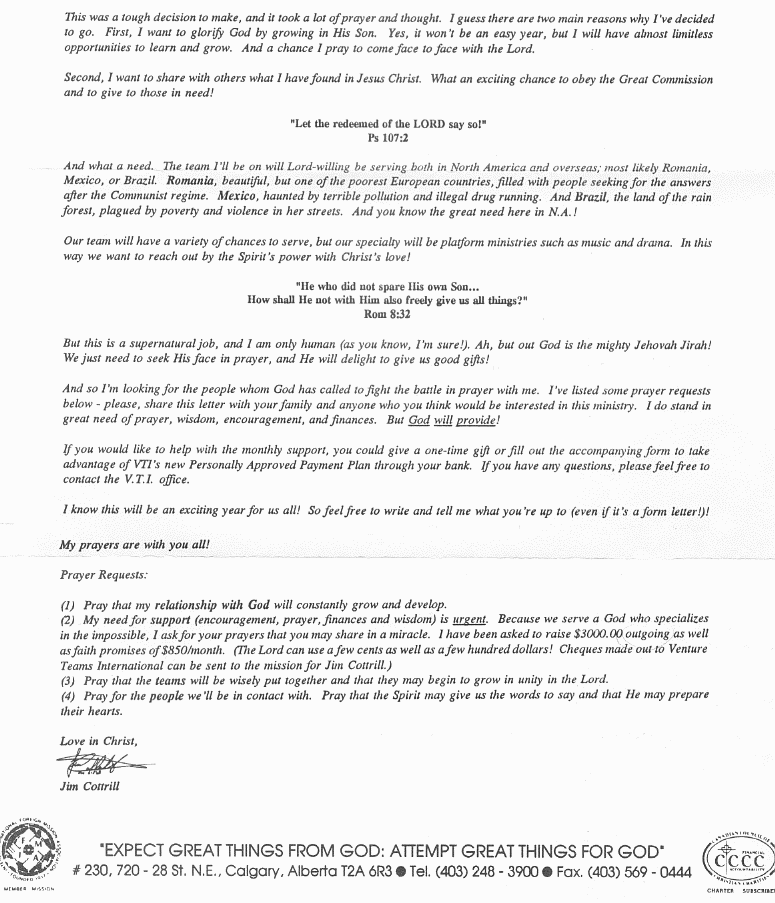 August 1993 newsletter part 2