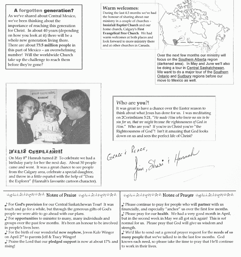 May 2003 b