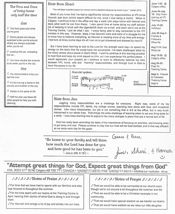 Summer newsletter 2002 b