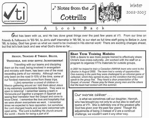 Newsletter December 2002 a